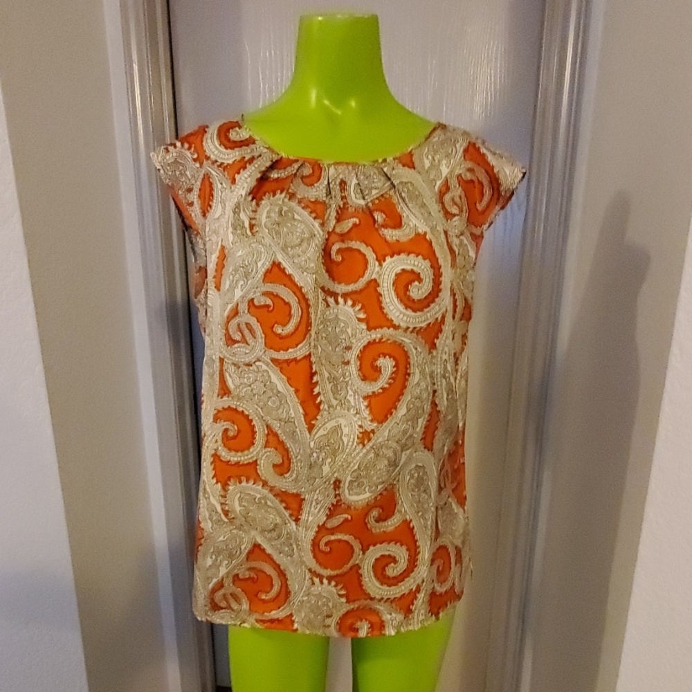 NEW Talbots brand ladies blouse beautiful piece New